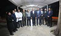  بازدید دکتر نجاتیان از مرکز آموزشی، درمانی شهدای عشایر