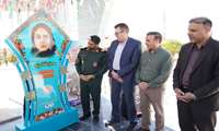 رونمایی از تندیس شهید مدافع سلامت استان لرستان