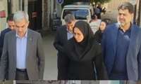 بازدید معاون درمان صدا و سیمای کشور  از مرکز آموزشی ، درمانی  شهید رحیمی خرم آباد