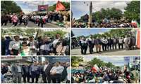 حضور پر شور دانشگاهیان در رزمایش جان فدا