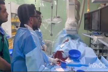 عمل موفقیت آمیز آنژیوپلاستی شریان مثانه