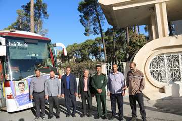 اعزام ۴۵ نفر از همکاران دانشگاهی به منطقه عملیاتی غرب کشور 