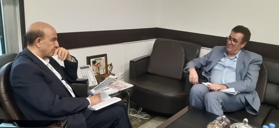 دیدارسرپرست دانشگاه لرستان با مدیرکل حوزه وزارتی وزارت بهداشت 