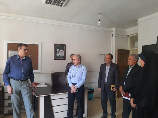  دیدار سرپرست دانشگاه با همکاران حوزه بهداشتی  