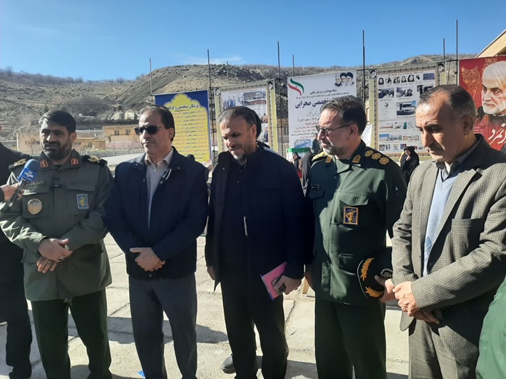 برپایی بیمارستان صحرایی در شهرستان چگنی