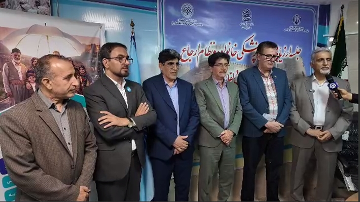 دکتر فرزین معاون فنی مدیریت گسترش شبکه و سرپرست تیم ارزیابی طرح پزشکی 