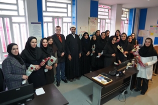 تبریک به بانوان شاغل در این مرکز به مناسبت سالروز ولادت حضرت فاطمه زهرا(س) و روز زن