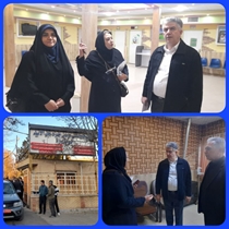 بازدید معاون درمان وزیر بهداشت، از مرکز خدمات جامع سلامت شهری حضرت خاتم النبیاء ص شهرستان ازنا  استان لرستان 