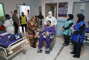 مانور تخصصی پاسخ به مصدومان برگزار شد